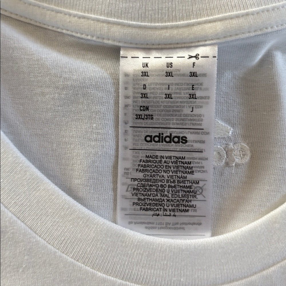 Adidas 3 XL MEN’s Tee - Picture 3 of 5